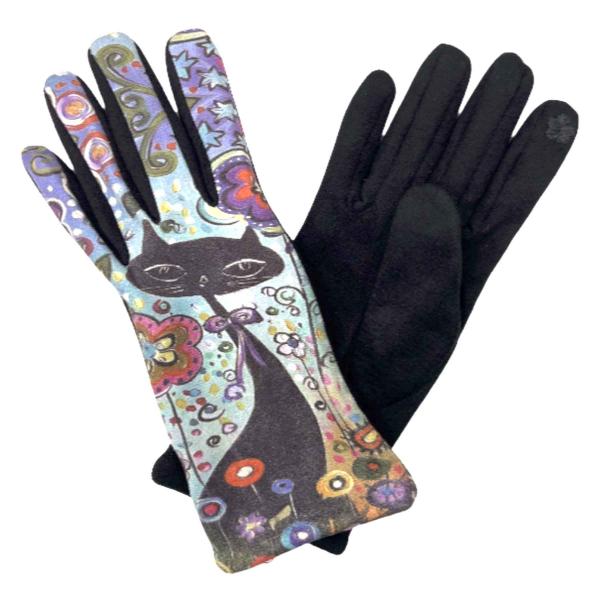 3709 - Art Design Touch Screen Gloves