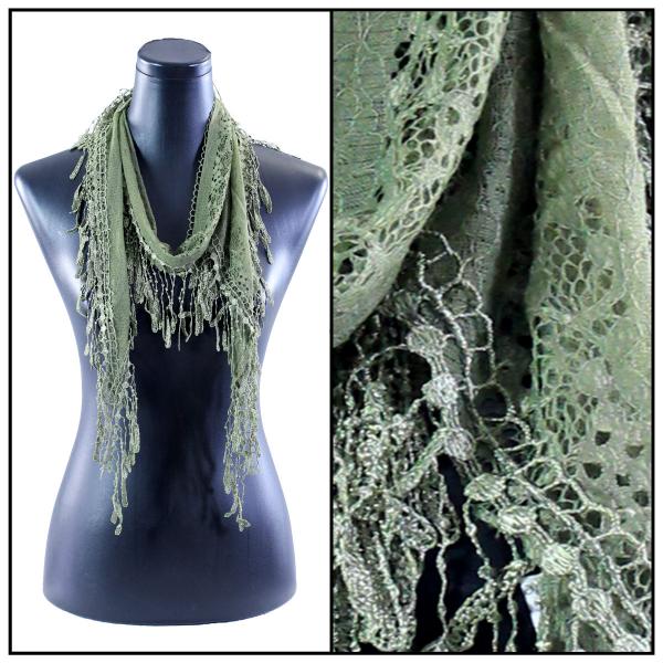 7776 - Victorian Lace Confetti Scarves