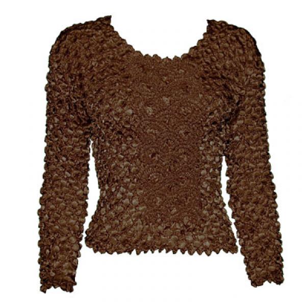 597 - Long Sleeve Coin Fishscale Tops