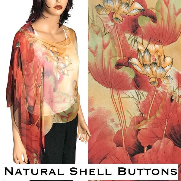 2451 - Silky Two Button Shawl