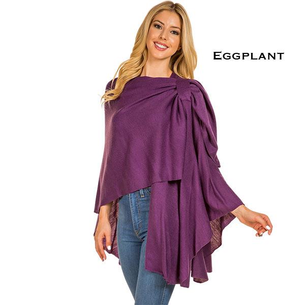 4213 - Cashmere Feel Loop Pull Thru Wrap