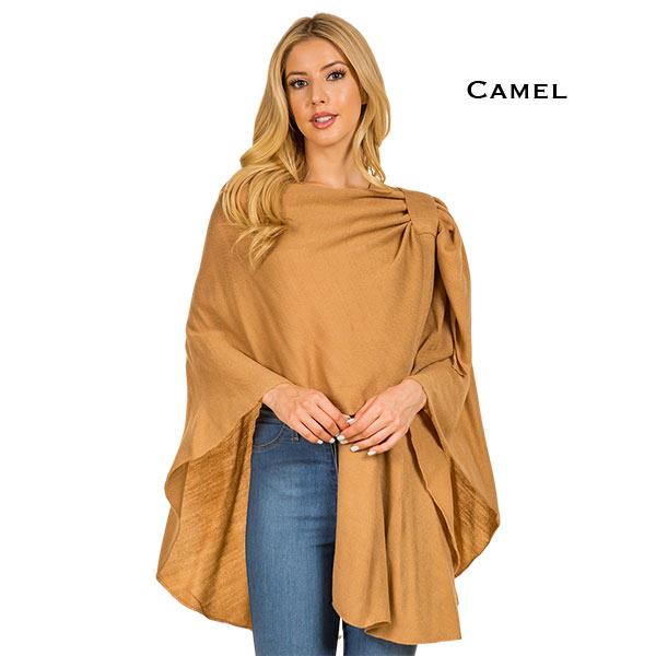 4213 - Cashmere Feel Loop Pull Thru Wrap