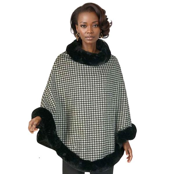 3759 - Fur Trimmed Ponchos 2023