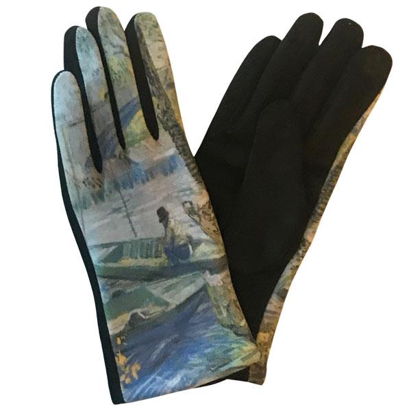 3709 - Art Design Touch Screen Gloves