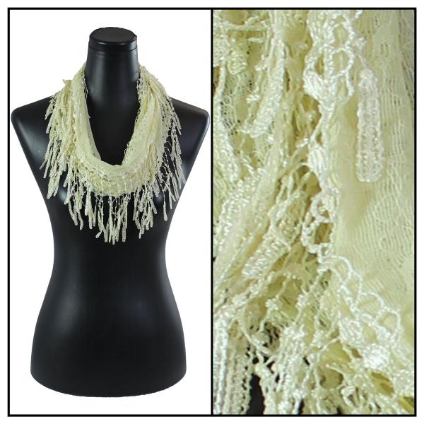 7777 - Victorian Lace Infinity Scarves