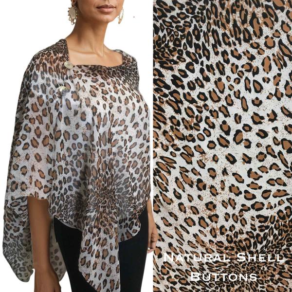 2451 - Silky Two Button Shawl