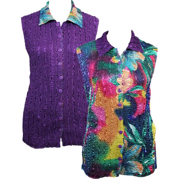 1732 - Reversible Magic Crush Button-Up Vests