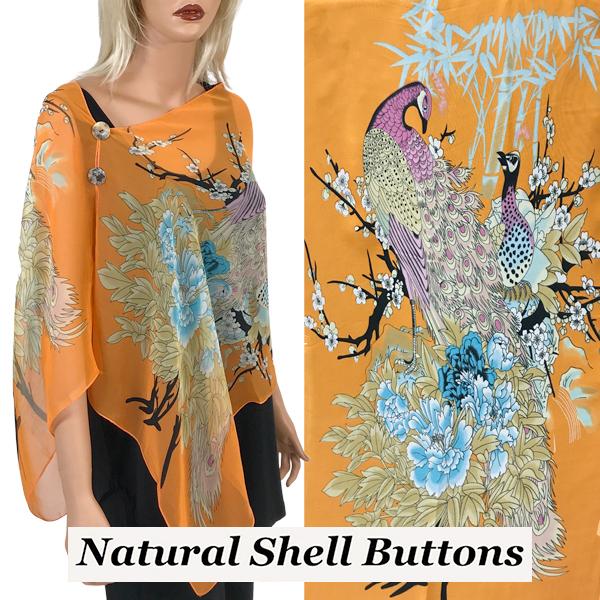 2451 - Silky Two Button Shawl