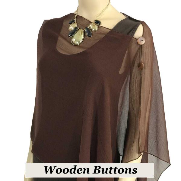 2451 - Silky Two Button Shawl