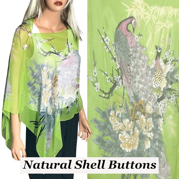 2451 - Silky Two Button Shawl