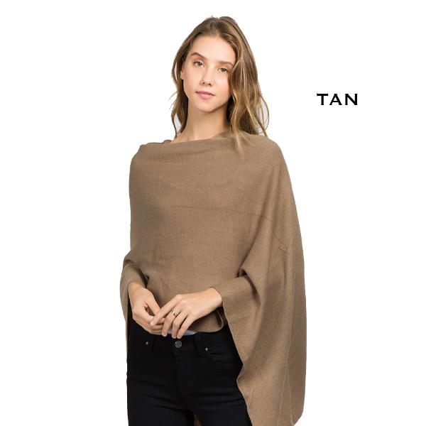 8672 - Cashmere Feel Ponchos