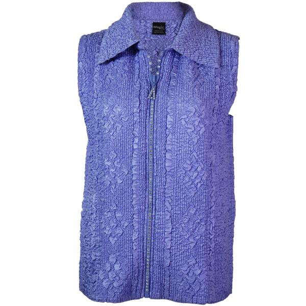 1367 - Diamond  Zipper Vests