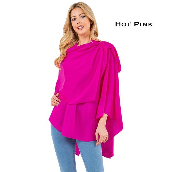 4213 - Cashmere Feel Loop Pull Thru Wrap