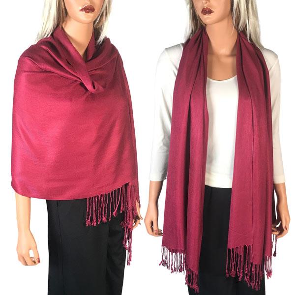 3697 - Pashmina Style Solid Color Wraps