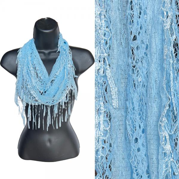 7777 - Victorian Lace Infinity Scarves