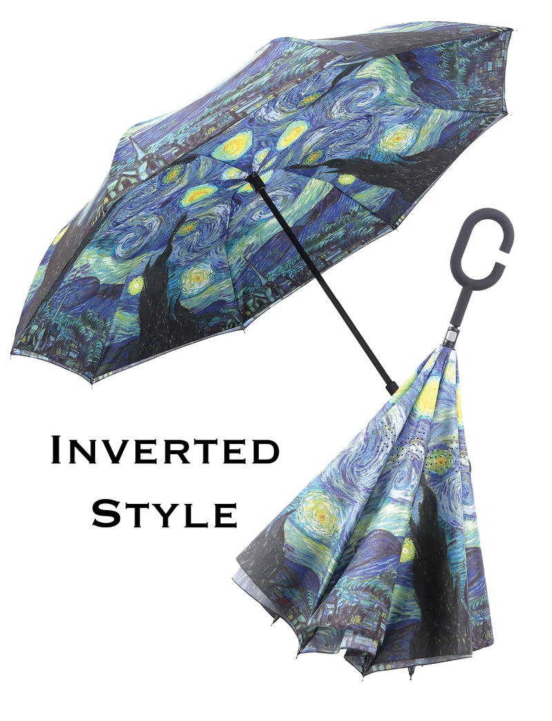 #01 - Starry Night Inverted Umbrella 